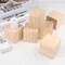 Set of 8 Pine Wood Craft Blocks, 3.15-Inch (8 × 8 × 8 cm) Cubes for Painting, Stamping, Decorating, DIY Projects, and Personalized Gifts